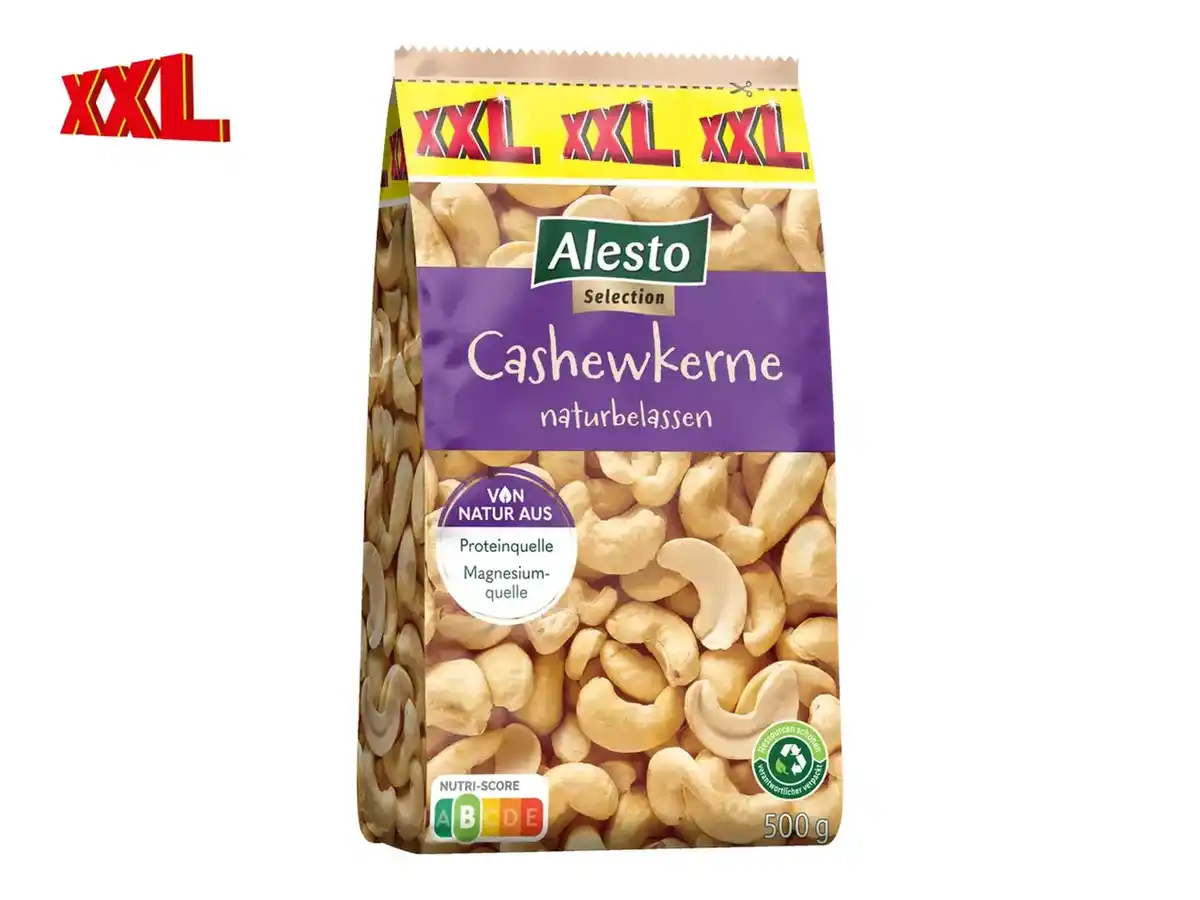 Bild 1 von Alesto Selection Cashewkerne XXL,  500 g