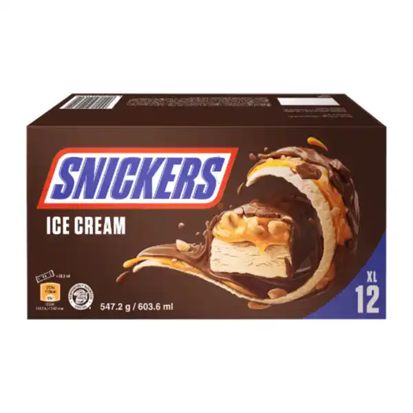 Bild 1 von MARS Eisriegel XL Snickers 603,6ml