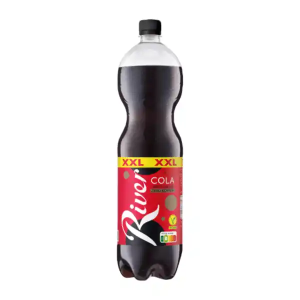 Bild 1 von RIVER Cola Zero Sugar & Zero Koffein XXL 2L