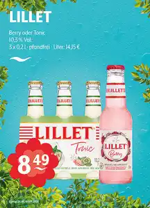 LILLET Berry oder Tonic 10,3 % Vol.