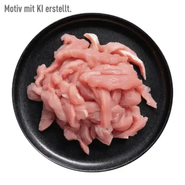 Bild 1 von MEINE METZGEREI Putengeschnetzeltes XXL 800g