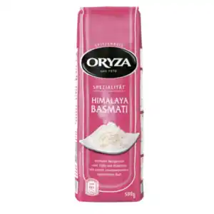 Oryza oder Reis-Fit Reis-Spezialitäten