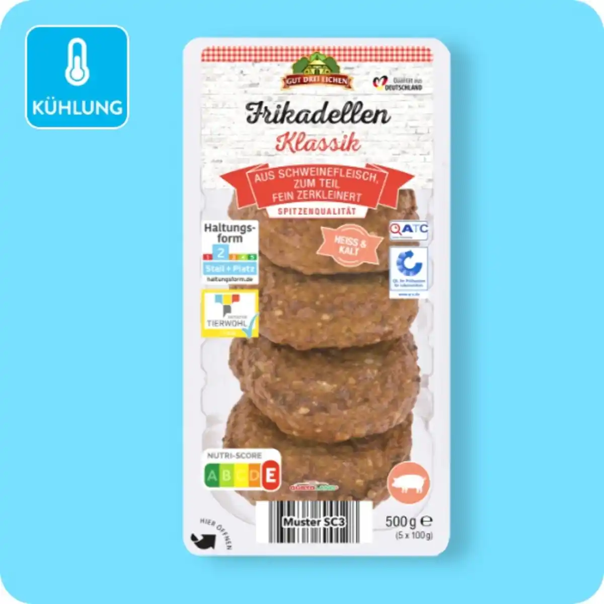 Bild 1 von SNACK TIME Frikadellen³, Verschiedene Sorten