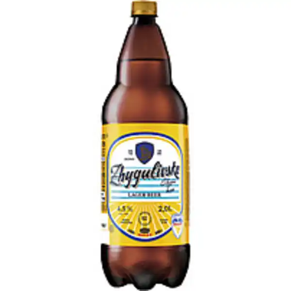 Bild 1 von Bier "Zhygulivske" hell, pasteurisiert, 4,5% vol.