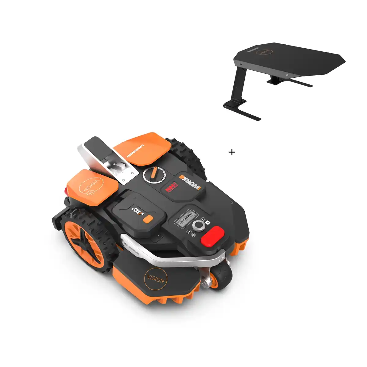 Bild 1 von Worx Mähroboter Vision M800 19 cm inkl.  Akku und Garage