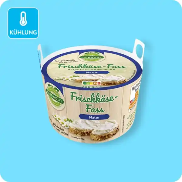 Bild 1 von FAIR & GUT Frischkäse-Fass, Verschiedene Sorten