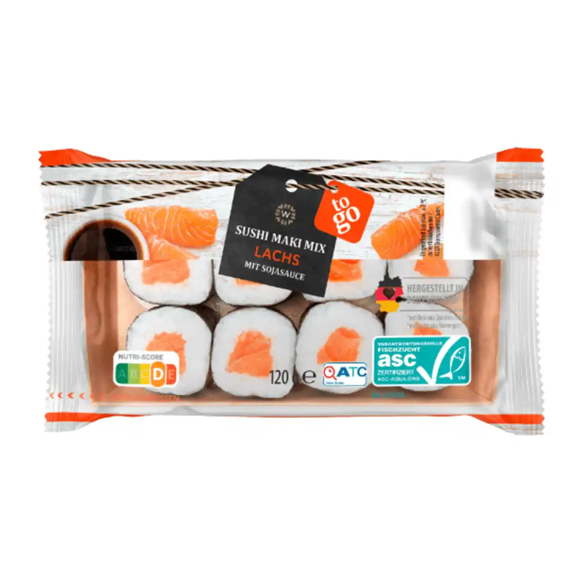 Bild 2 von WONNEMEYER Sushi-Maki-Mix 120g