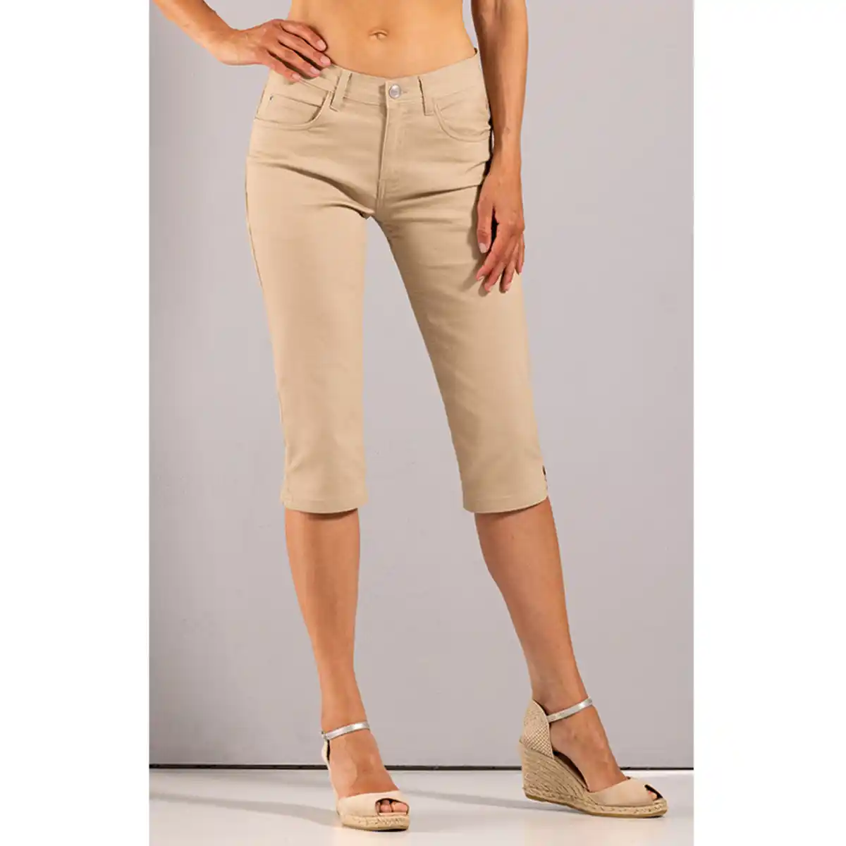 Bild 4 von Ellenor Twill-Capri-Hose 3/4