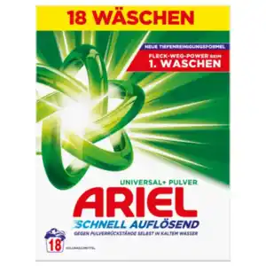 Ariel Waschmittel Pulver, Flüssig oder Pods