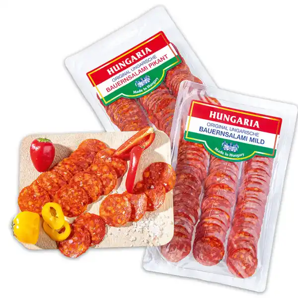 Bild 1 von Hungaria Original ungarische Bauernsalami