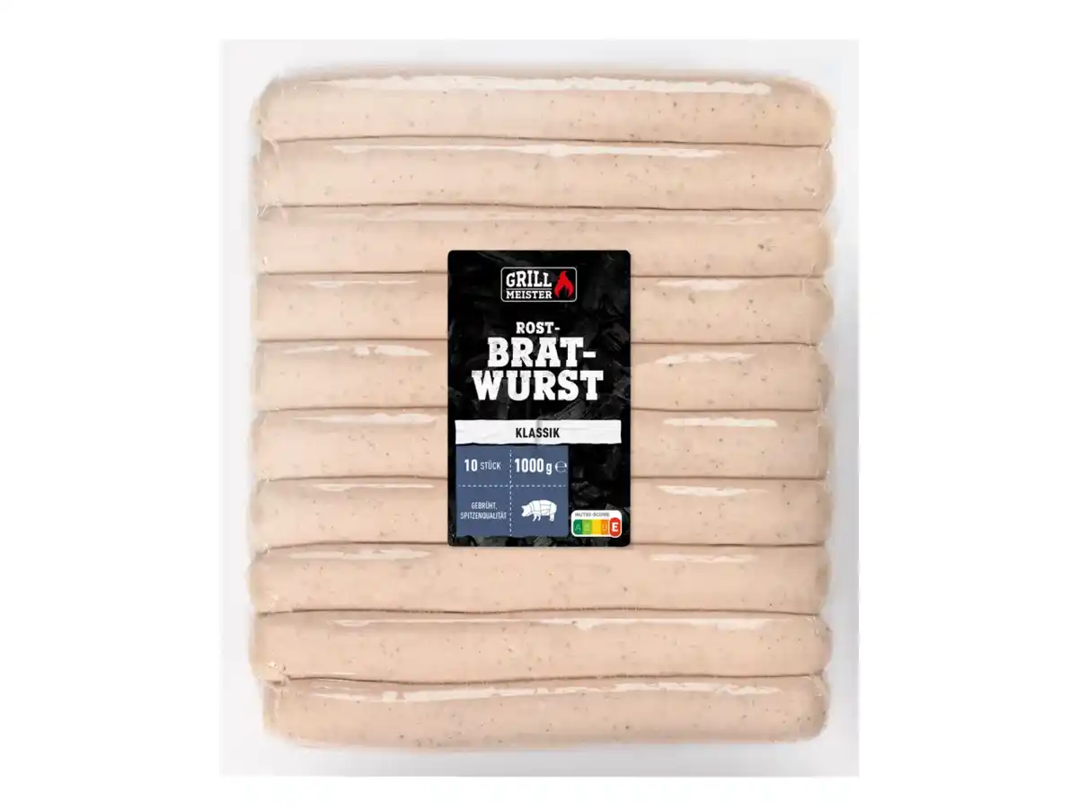 Bild 1 von Grillmeister Rostbratwurst,  1 kg