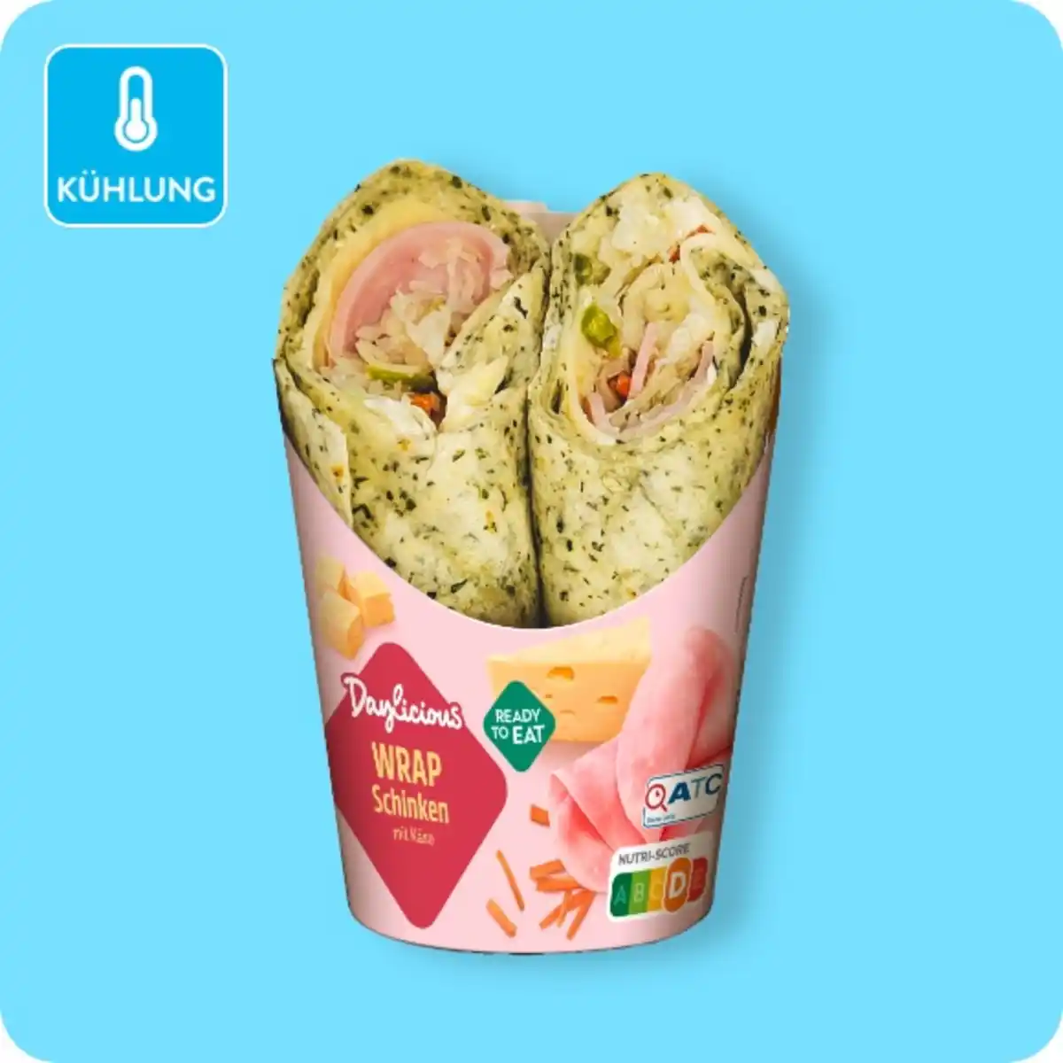 Bild 1 von DAYLICIOUS Wraps⁶, Verschiedene Sorten (einige vegan)