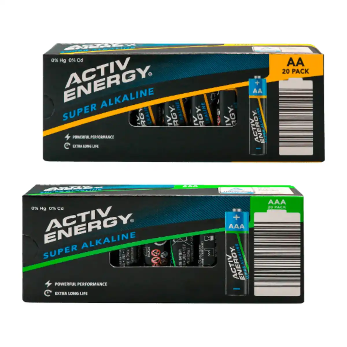 Bild 1 von ACTIV ENERGY Alkaline-Batterien