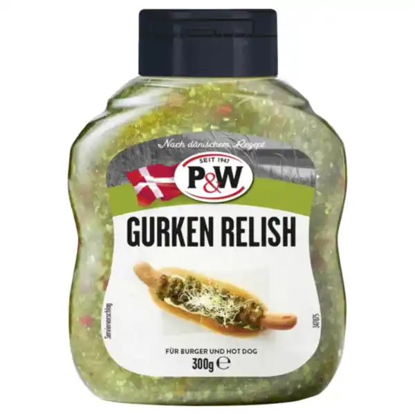 Bild 1 von P&W Gurken-Relish oder Hot Dog Sauce