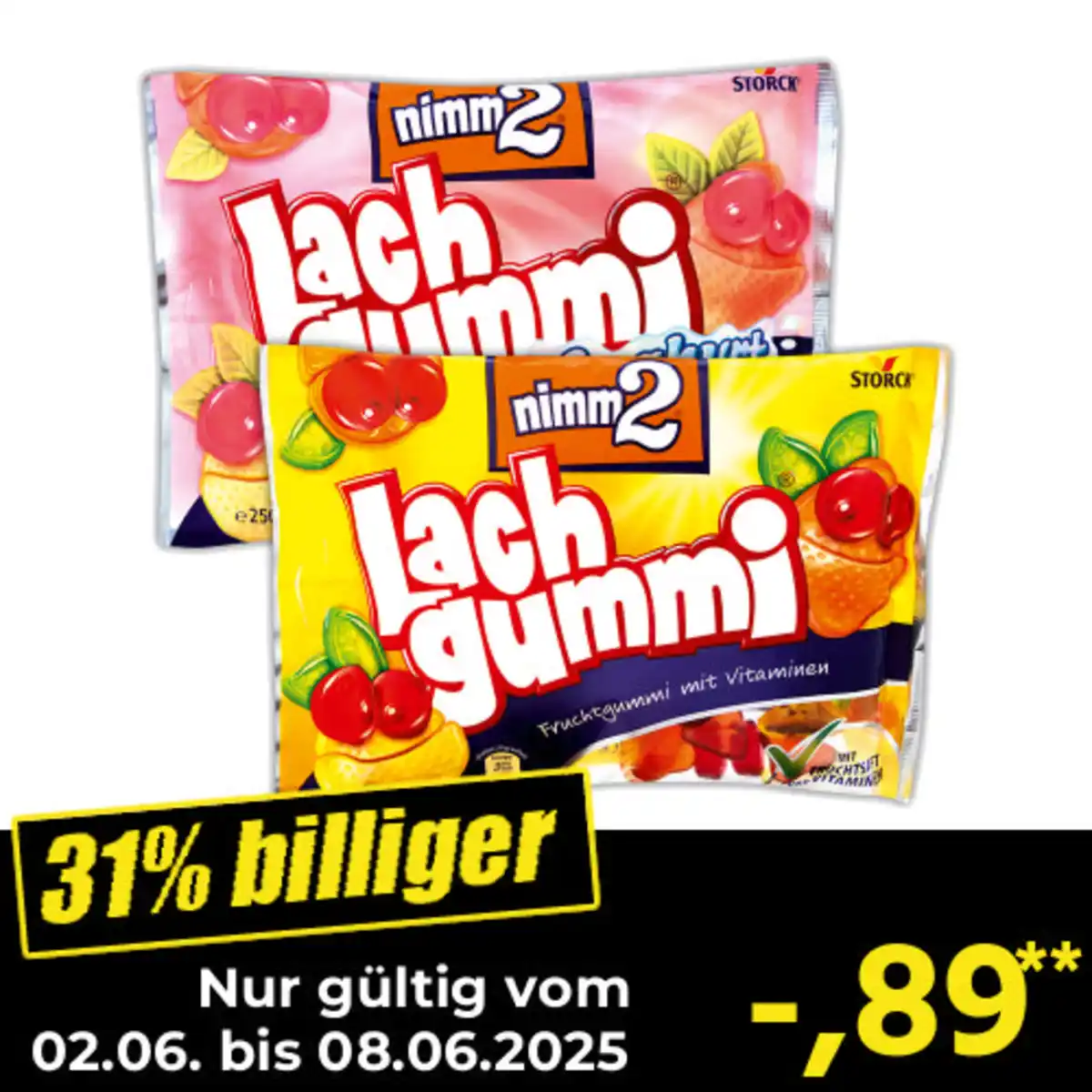 Bild 1 von Nimm2 Lachgummi Lachgummi
