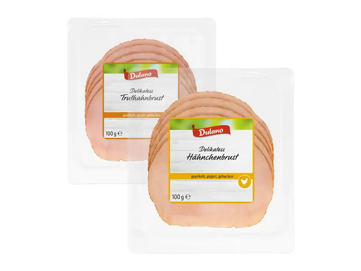 Bild 1 von Dulano Delikatess Hähnchen-/Truthahnbrust,  100 g