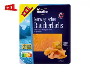 Nautica Norwegischer Räucherlachs XXL,  220 g