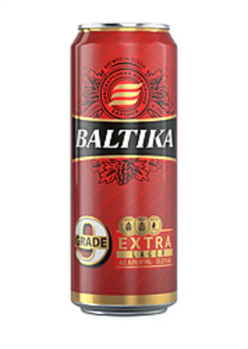 Bild 1 von Helles Bier "Baltika Starkbier Nr.9", 8% vol.