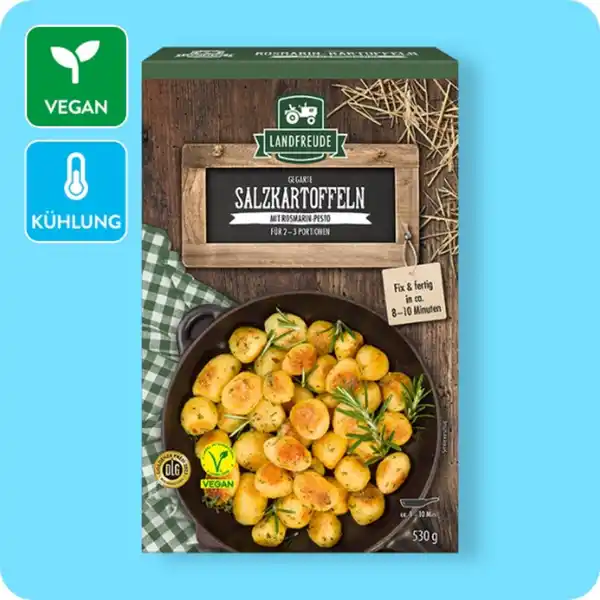 Bild 1 von LANDFREUDE Kartoffelvariation, Salzkartoffeln mit Rosmarin-Pesto