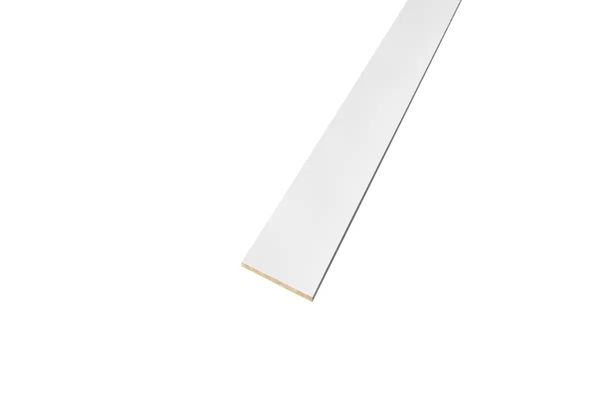 Bild 1 von Neuhofer Wandleistenset Shaker Style 118 cm x 62,5 x 8,5 mm weiß