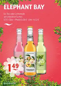 ELEPHANT BAY Ice Tea oder Lemonade verschiedene Sorten