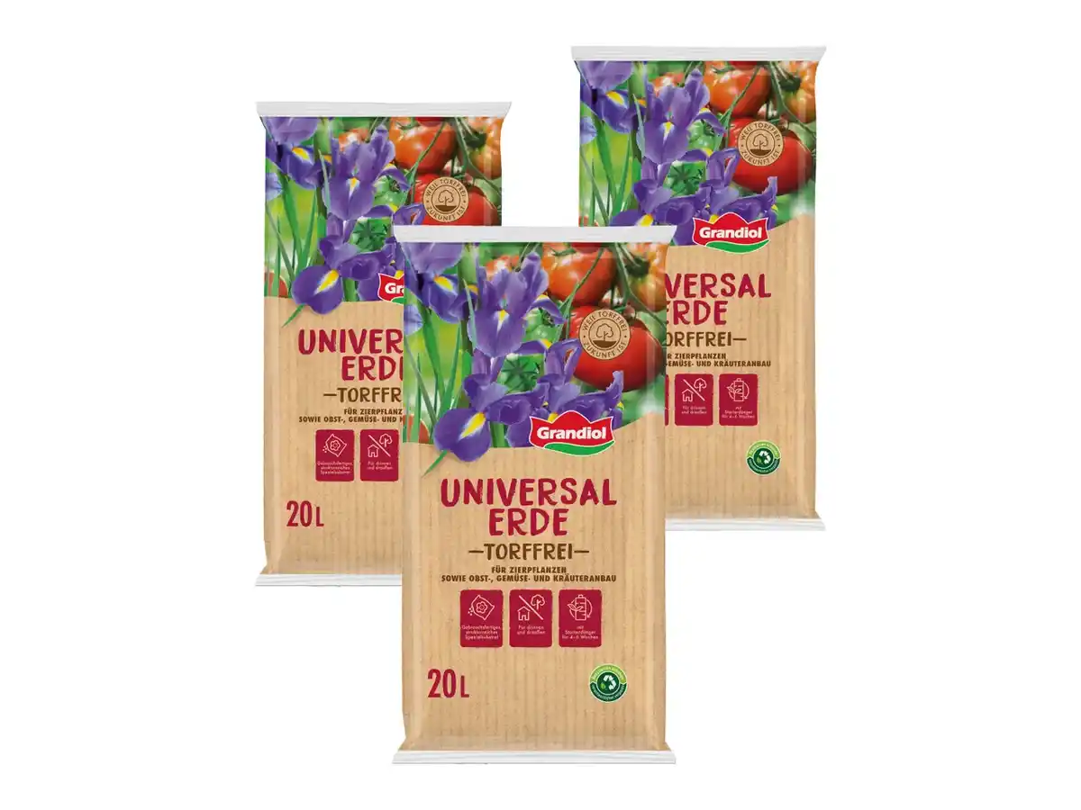 Bild 1 von Grandiol Universalerde, torffrei