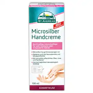 St. Andreas Microsilber Handcreme / Fußbalsam