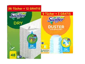 Swiffer Bodenstaubtücher Dry/Duster Staubmagnet