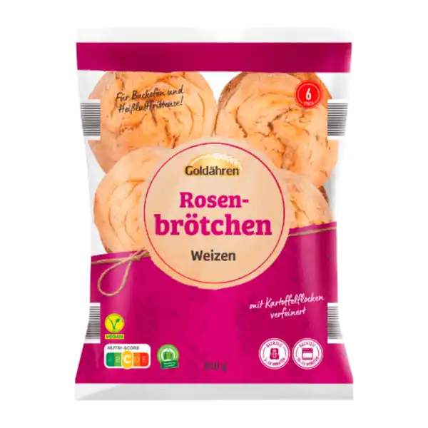 Bild 3 von GOLDÄHREN Rosenbrötchen 510g