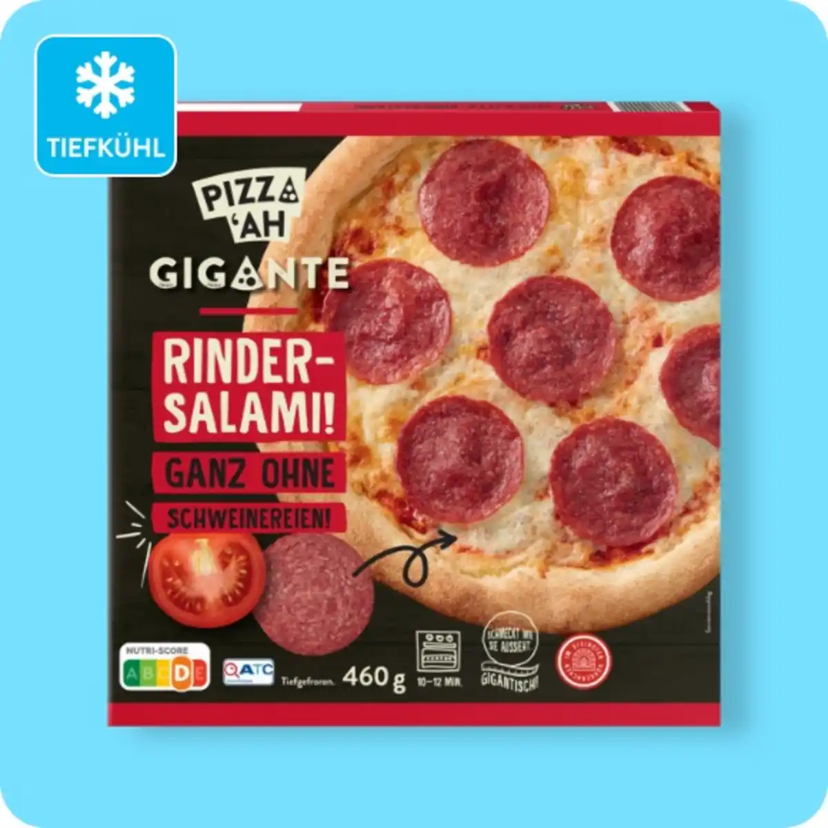 Bild 1 von PIZZ'AH Pizza Gigante, Rindersalami