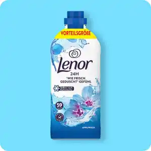 LENOR Weichspüler, Auch für Kaltwäsche geeignet