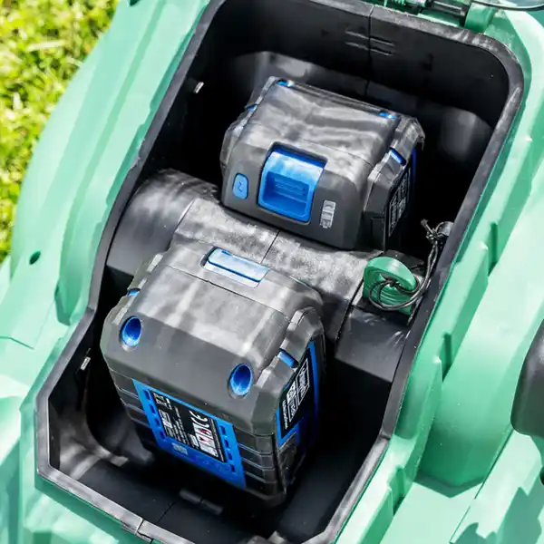 Bild 2 von Powertec Garden Li-Ion Akku-Rasenmäher 40 V / 4 Ah