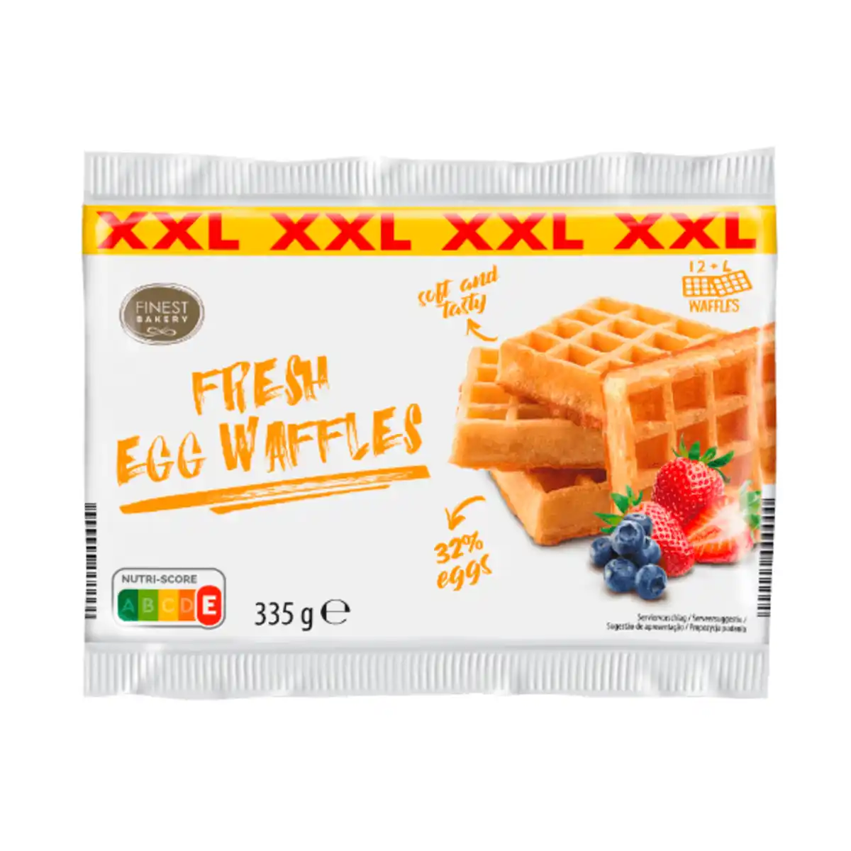 Bild 1 von FINEST BAKERY Frischei-Waffeln XXL 335g