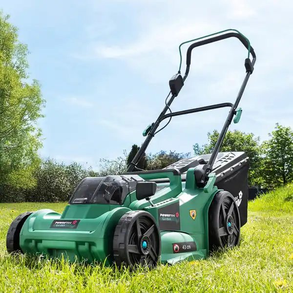 Bild 1 von Powertec Garden Li-Ion Akku-Rasenmäher 40 V / 4 Ah