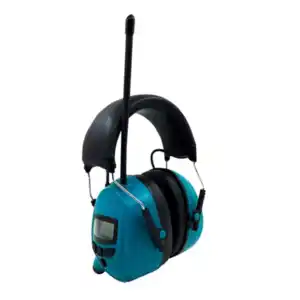 Kopfhörer mit integriertem Radio, grün