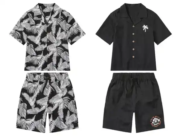 Bild 1 von pepperts!® Kinder Jungen Set, 2-teilig, aus reiner Baumwolle