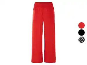esmara® Damen Palazzo-Hose, weites Bein
