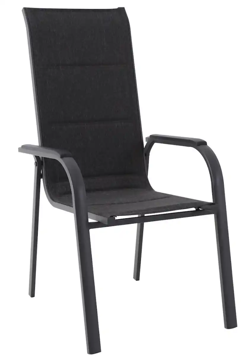 Bild 1 von Tarrington House Stapelstuhl gepolstert Antwerpen, Alu/Textilen-Bespanung, grau