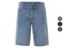 Bild 1 von LIVERGY® Herren Sweat-Denim-Bermudas, im 5-Pocket-Style