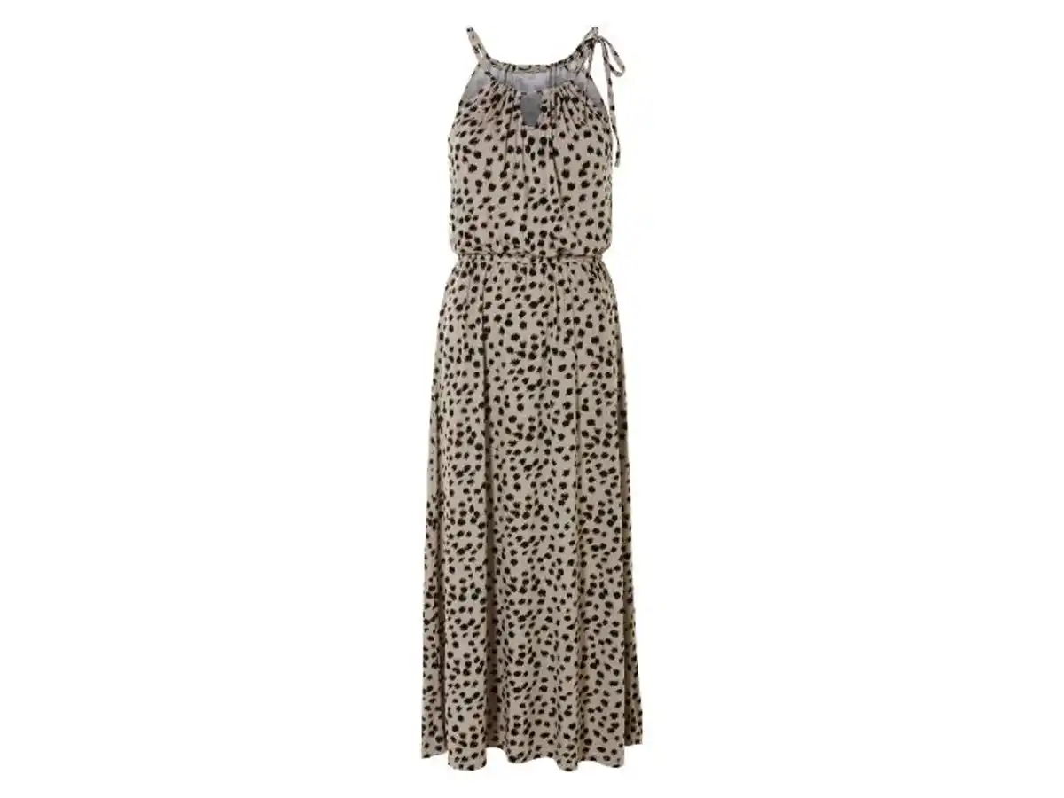 Bild 2 von esmara® Damen Maxi-Kleid, mit Neckholder-Träger zum Binden