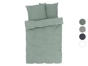 LIVARNO home Bettwäsche Leinen King Size 200x220