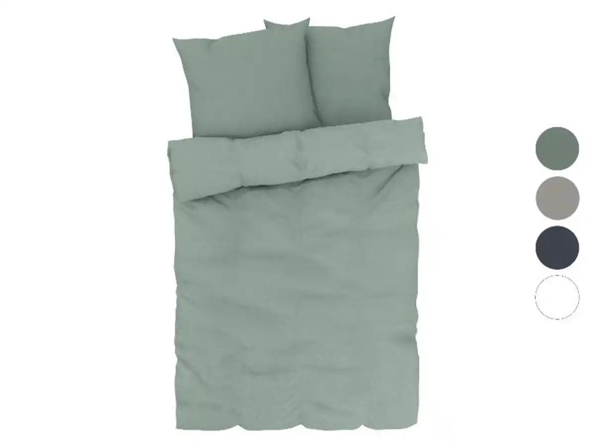 Bild 1 von LIVARNO home Bettwäsche Leinen King Size 200x220