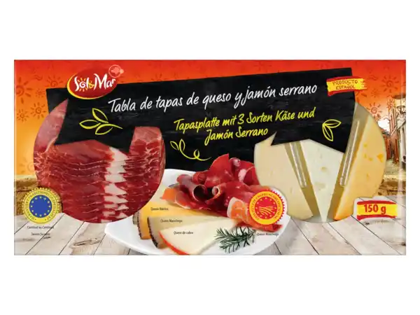 Bild 1 von Sol & Mar Tapasplatte,  150 g