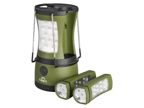 Bild 2 von CRIVIT 2-in-1-Campinglampe, mit 2 entnehmbaren Taschenlampen