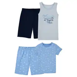 KK-Sommer-Set 4 tlg. - Hellblau/Marine