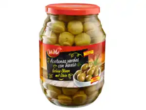 Sol & Mar Grüne Oliven mit Stein,  950 g