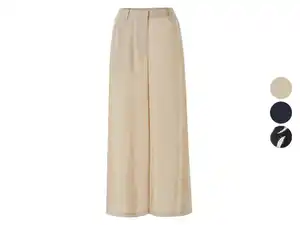 esmara® Damen Wide-Leg-Hose, aus eleganter Twill-Qualität