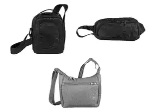 TOPMOVE® Diebstahlschutz-Tasche, mit Sicherheitsausstattung und elektronischem Ausleseschutz