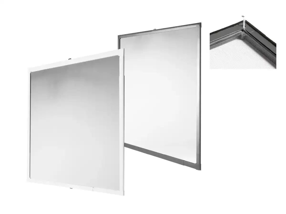 Bild 1 von LIVARNO home Vormontiertes Alu-Teleskop-Insektenschutz-Fenster