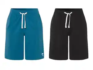 LIVERGY® Herren Sweatbermudas, leger geschnitten